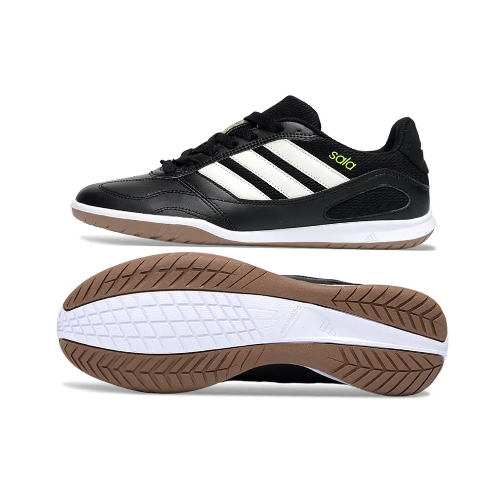 Chuteira Futsal Adidas Top Sala IC Preto e Branco