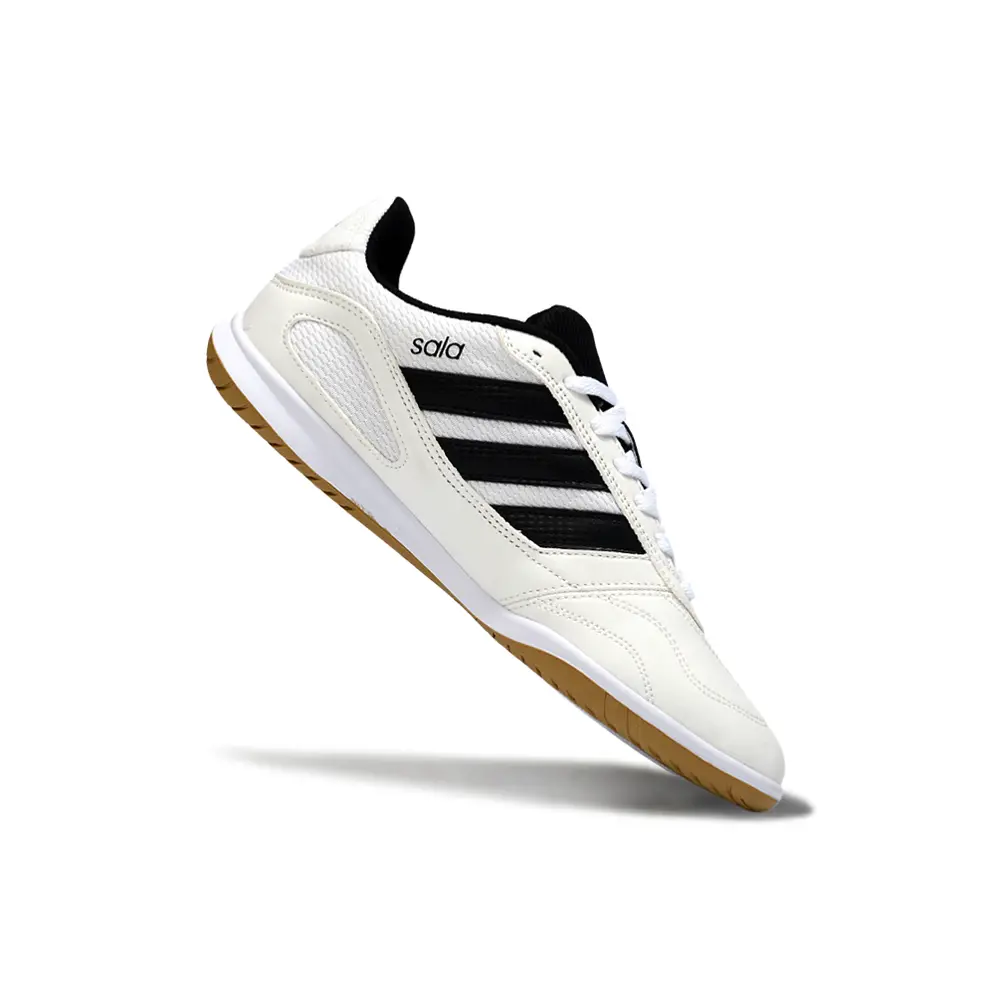 Chuteira Futsal Adidas Top Sala IC Branco e Preto