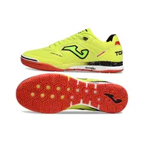 Chuteira Futsal Joma Top Flex Rebound IC Preto, Azul e Amarelo - imagem 2