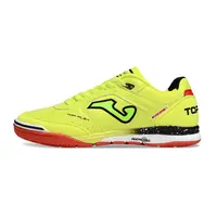 Chuteira Futsal Joma Top Flex Rebound IC Preto, Azul e Amarelo - imagem 1