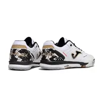 Chuteira Futsal Joma Top Flex Rebound IC Branca, Preta e Dourada - imagem 6