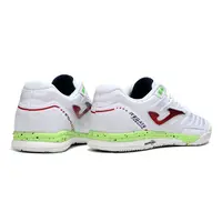 Chuteira Futsal Joma Regate Rebound IC Branca, Preta e Verde - imagem 4