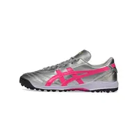 Chuteira Society Asics Japan TF Prata e Rosa - imagem 1