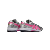 Chuteira Society Asics Japan TF Prata e Rosa - imagem 2