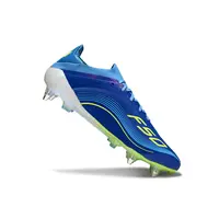 Chuteira Campo Adidas F50 Ponta de Aluminio Azul e Verde "Messi" - imagem 5