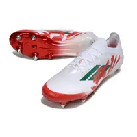 Chuteira Campo Adidas F50 Ponta de Aluminio Branco, Vermelho e Verde - imagem 2