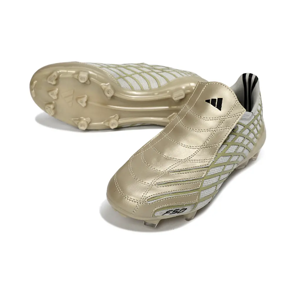 Chuteira Campo Adidas F50 Spider Remake Dourado