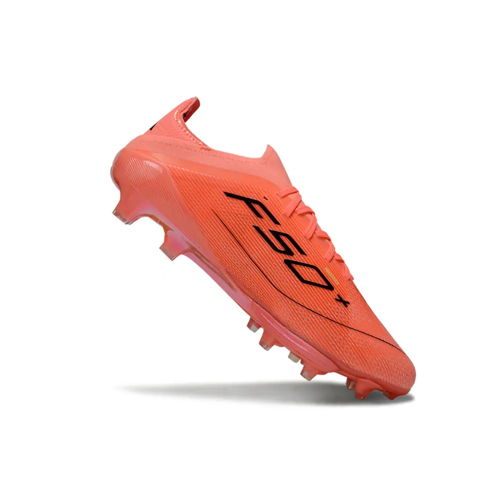 Chuteira Campo Adidas F50+ FG Laranja e Amarela