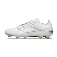 Chuteira Campo Adidas Predator 26 Elite FG Branco e Prata - imagem 1