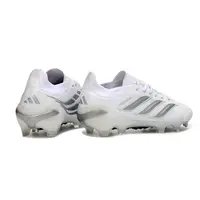 Chuteira Campo Adidas Predator 26 Elite FG Branco e Prata - imagem 3