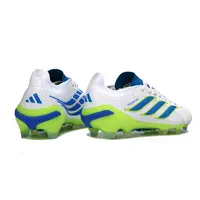 Chuteira Campo Adidas Predator 26 Elite FG Branco, Azul e Verde  - imagem 3