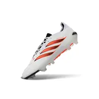 Chuteira Campo Adidas Predator 26 Elite FG Branco, Laranja e Preto  - imagem 4