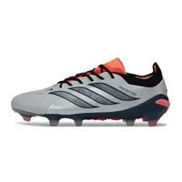 Chuteira Campo Adidas Predator 26 Elite FG Cinza, Azul e Laranja  - imagem 1