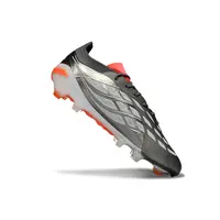 Chuteira Campo Adidas Predator 26 Elite FG Cinza, Laranja e Branco - imagem 4