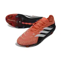 Chuteira Campo Adidas Predator 26 Elite FG Preto, Laranja e Branco  - imagem 4