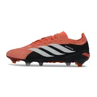 Chuteira Campo Adidas Predator 26 Elite FG Preto, Laranja e Branco  - imagem 1