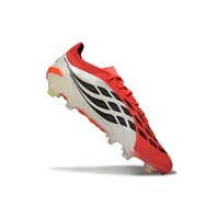 Chuteira Campo Adidas Predator 26 Elite FG Vermelho, Branco e Prata - imagem 6