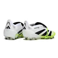 Chuteira Campo Adidas Predator FT 30 Elite FG Branca, Verde e Preta "Radiant Blaze" - imagem 3