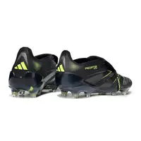 Chuteira Campo Adidas Predator FT 30 Elite FG Preta e Verde "Eletric Stealth" - imagem 6
