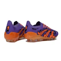 Chuteira Campo Adidas Predator FT 30 Elite FG Roxo e Laranja "Raphinha" - imagem 4