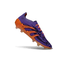 Chuteira Campo Adidas Predator FT 30 Elite FG Roxo e Laranja "Raphinha" - imagem 7