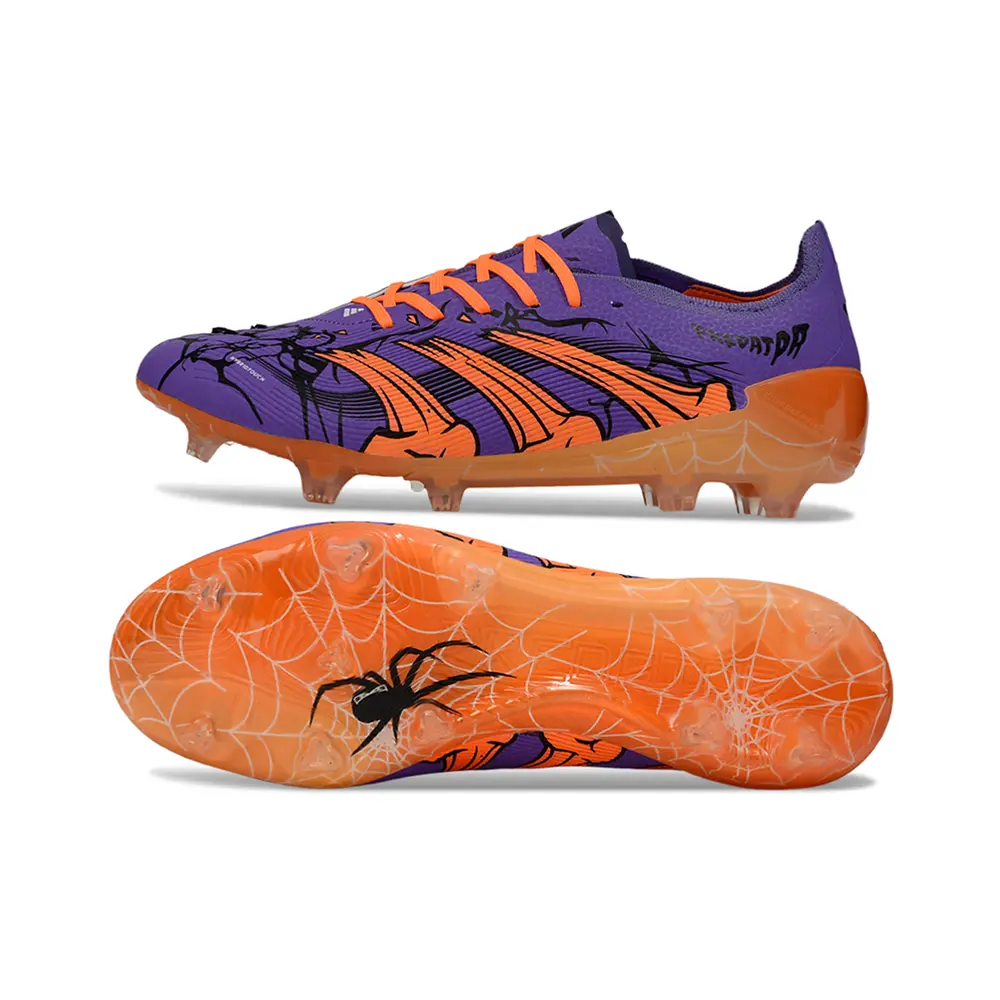 Chuteira Campo Adidas Predator FT 30 Elite FG Roxo e Laranja "Raphinha"