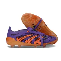 Chuteira Campo Adidas Predator FT 30 Elite FG Roxo e Laranja "Raphinha" - imagem 6