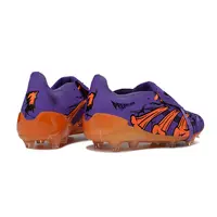 Chuteira Campo Adidas Predator FT 30 Elite FG Roxo e Laranja "Raphinha" - imagem 5