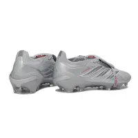 Chuteira Campo Adidas Predator Tongue 26 Elite FG Prata  - imagem 4