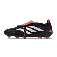 Chuteira Campo Adidas Predator Tongue 26 Elite FG Preto e Laranja  - imagem 1