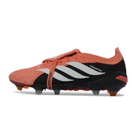 Chuteira Campo Adidas Predator Tongue 26 Elite FG Preto, Laranja e Branco  - imagem 1