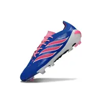Chuteira Campo Adidas Predator26 Elite FG Azul e Rosa  - imagem 5