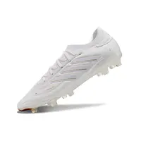 Chuteira Campo Adidas Copa Pure II + FG Branca e Dourada - imagem 5