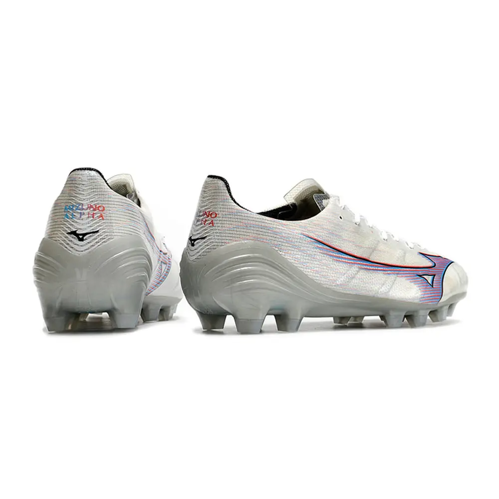 Chuteira Campo Mizuno Alpha FG Branca