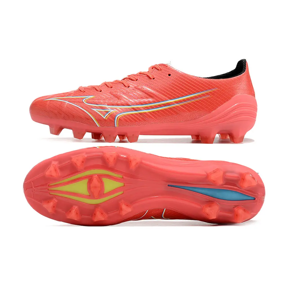 Chuteira Campo Mizuno Alpha FG Laranja