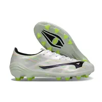 Chuteira Campo Mizuno Alpha II FG Branco e Verde - imagem 2