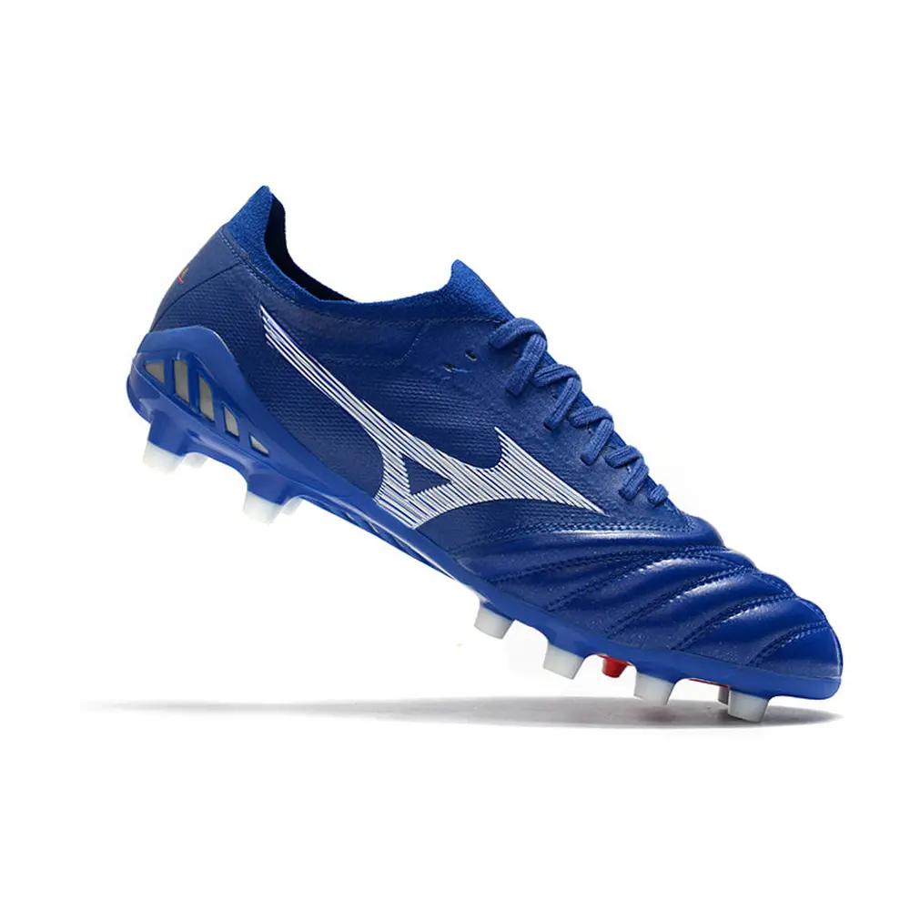 Chuteira Campo Mizuno Morelia Neo 3 FG Azul