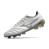 Chuteira Campo Mizuno Morelia Neo 3 FG Branca e Prata - imagem 2
