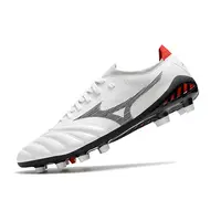 Chuteira Campo Mizuno Morelia Neo 3 FG Branca, Prata e Preta - imagem 5