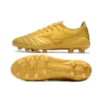 Chuteira Campo Mizuno Morelia Neo 3 FG Dourada - imagem 4