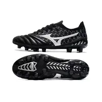 Chuteira Campo Mizuno Morelia Neo 3 FG Preta e Branca - imagem 3