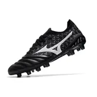 Chuteira Campo Mizuno Morelia Neo 3 FG Preta e Branca - imagem 5