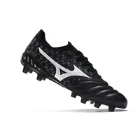 Chuteira Campo Mizuno Morelia Neo 3 FG Preta e Branca - imagem 6