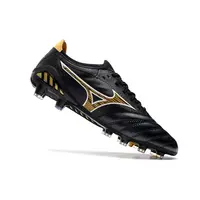 Chuteira Campo Mizuno Morelia Neo 3 FG Preta e Dourada - imagem 3