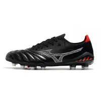 Chuteira Campo Mizuno Morelia Neo 3 FG Preta e Vermelha - imagem 1