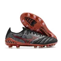 Chuteira Campo Mizuno Morelia Neo 3 FG Preta e Vermelha - imagem 3