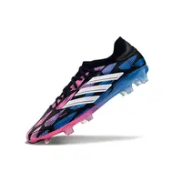 Chuteira Campo Adidas Copa Pure II + FG Preta, Azul e Rosa - imagem 5