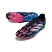 Chuteira Campo Adidas Copa Pure II + FG Preta, Azul e Rosa - imagem 7