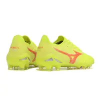 Chuteira Campo Mizuno Morelia Neo 4 Beta FG Amarelo e Ver... - imagem 3