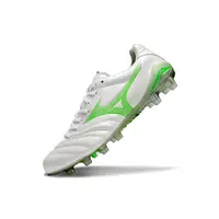 Chuteira Campo Mizuno Morelia Neo 4 Beta FG Branca e Verde - imagem 4